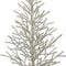 40 Inch Tinsel Christ Mas Tree Antique Silver - 3.33 Foot Tinsel Pine Tree