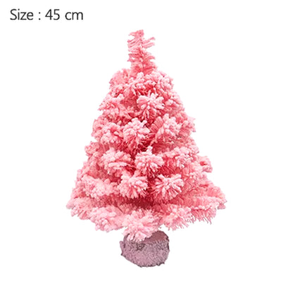 X-Mas 45Cm / 90Cm Christmas Tree Christmas Decorations for Home Mini Table Top Ornament Artificial Christmas Tree Holiday Gift