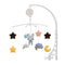 Baby Toy 0-12 Months Crib Mobile Music Bed Bell Animal Rattle Baby Music Plush Activity Crib Stroller Toys Bear Star Shape for Toddlers Baby Girls Baby Boys