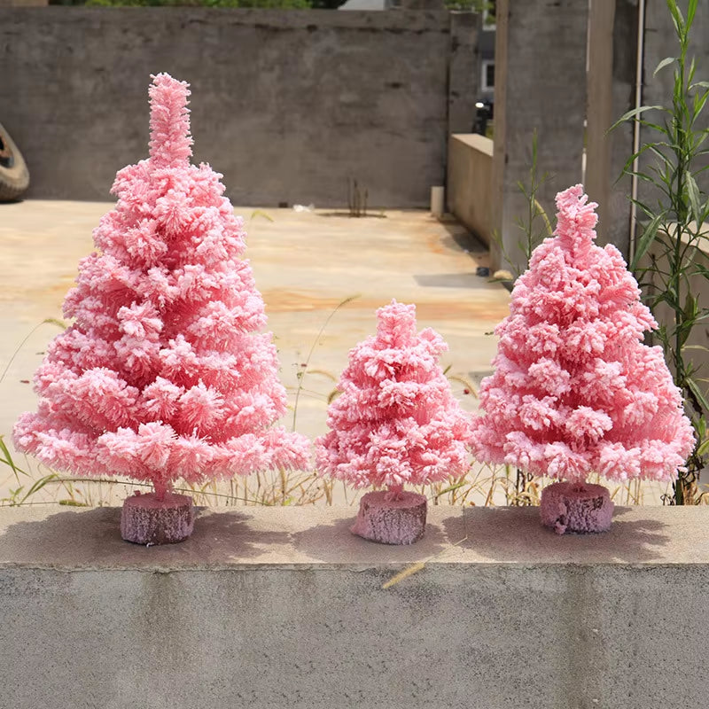 X-Mas 45Cm / 90Cm Christmas Tree Christmas Decorations for Home Mini Table Top Ornament Artificial Christmas Tree Holiday Gift