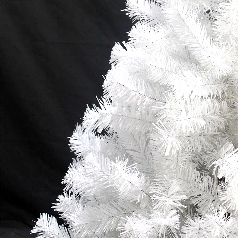 X-Mas Festival Crafts White Christmas Tree Decoration Accessories Home Market Showcase Decor Props Hand Assemble Figurine Gifts